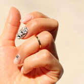 14K Gold Rome Ring. Fine Modern Chic Jewelry that Celebrities Wear